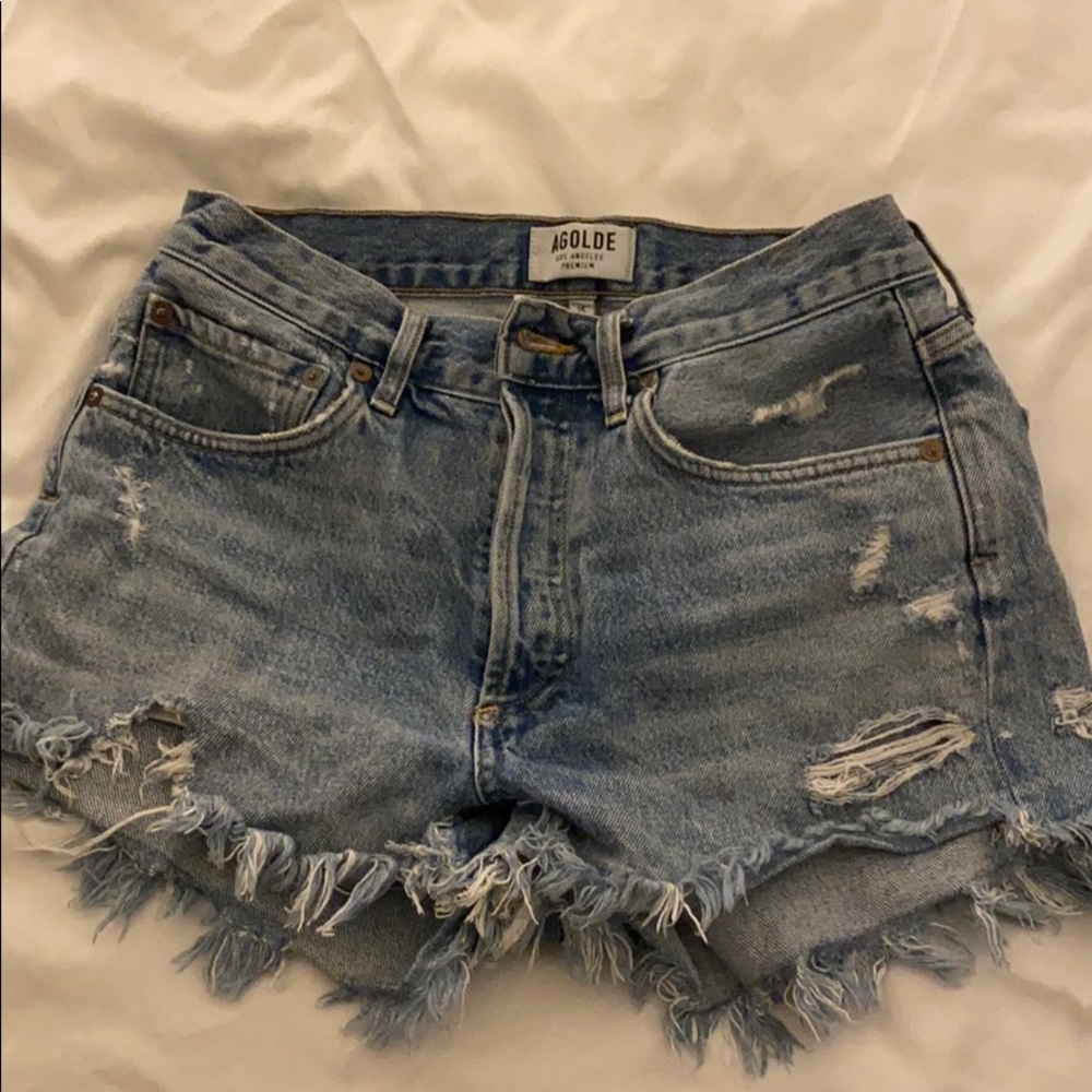 Agolde parker vintage shorts